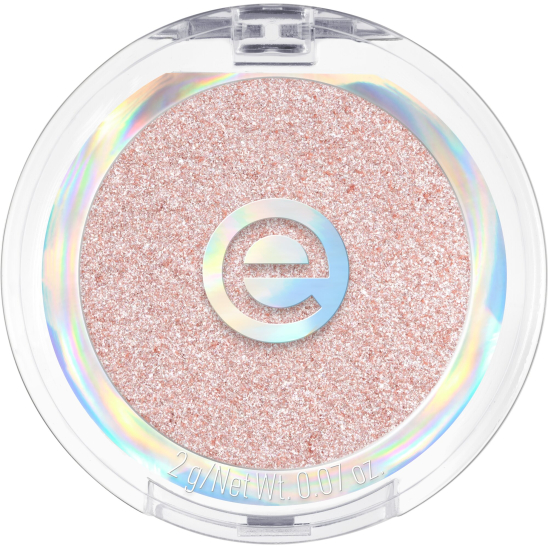Тени для век моно mono eyeshadow glitter, 02 Rosy Sparkle - 1