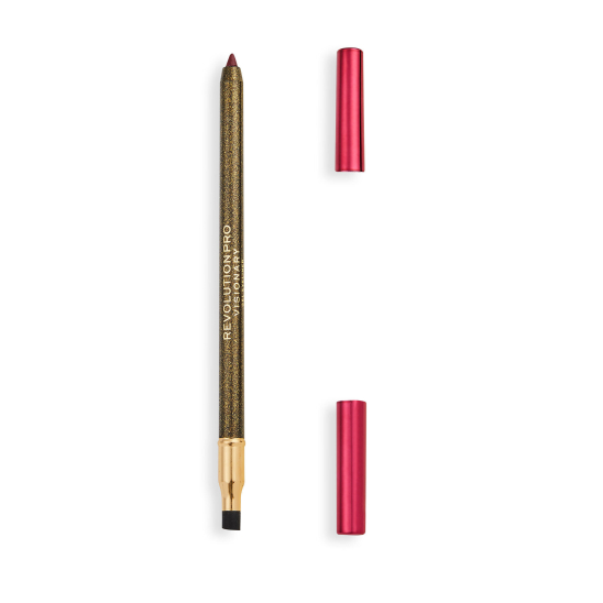 Контур для век Visionary Gel Eyeliner Pencil Burgundy - 2