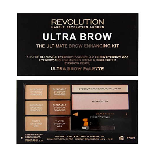 Палетка теней для бровей Ultra Brow Palette - Fair to Medium - 1