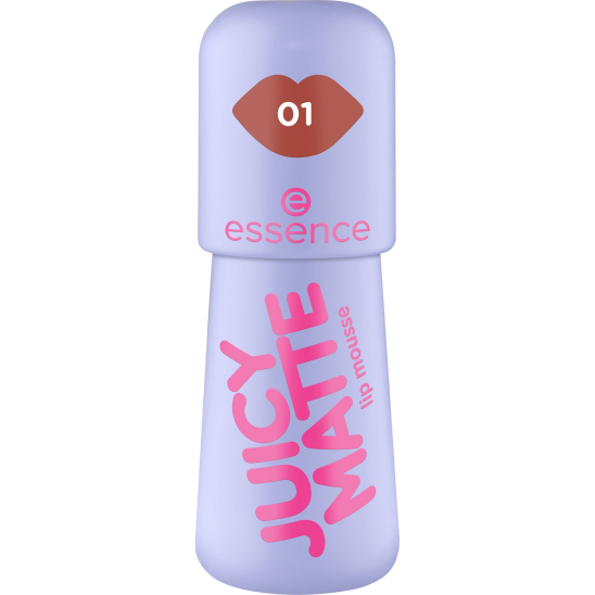Жидкая матовая помада для губ Juicy Matte lip mousse, 01 Maple Rouge - 1