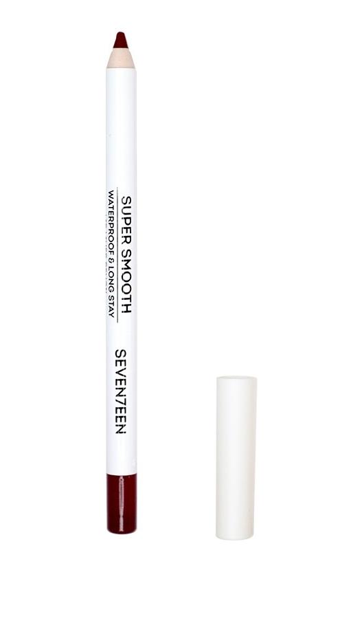 Карандаш для губ водостойкий с витамином Е Super Smooth WP Lip Liner, 15 кроваво-красный