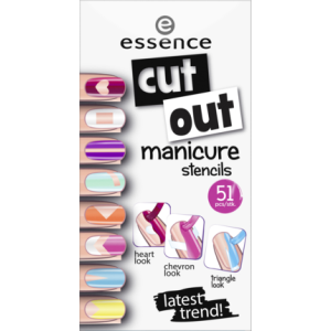 essence - Наклейки для ногтей - cut out manicure stencils