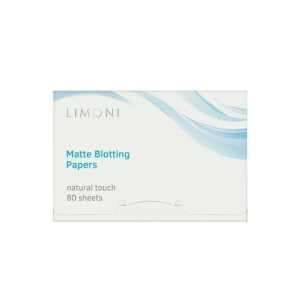 Limoni - Салфетки матирующие для лица Matte Blotting Papers White, 80 шт