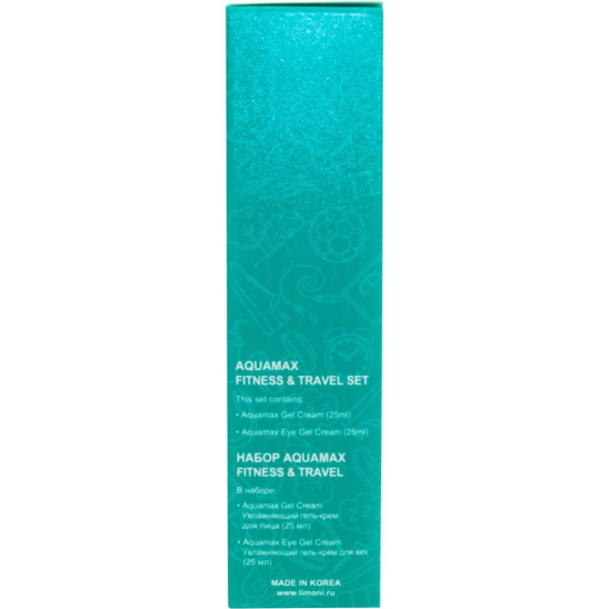 Набор Aquamax Fitness &Travel Set (Гель-крем 25 мл и Крем для век 25 мл) - 3