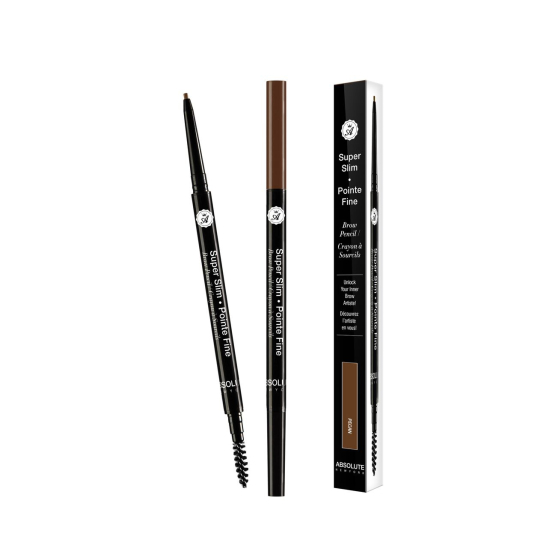 Ультратонкий карандаш для бровей Карандаш для бровей Super Slim Eye Brow Pencil Pecan - 1