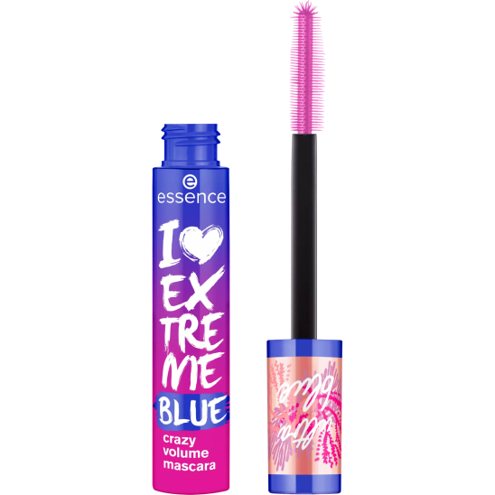 Тушь для ресниц Live Life in Coral I Love Extreme Blue crazy volume mascara, 01 Синий - 2