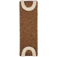 Мочалка Крапива короткая с ручками двусторонняя