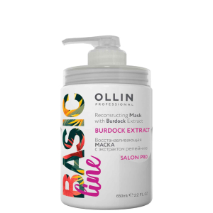 Ollin Professional - Восстанавливающая маска с экстрактом репейника650 мл