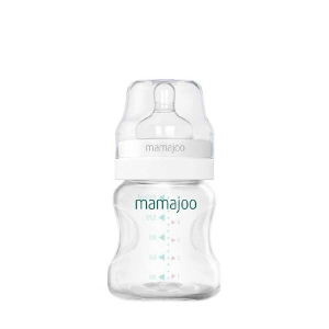 MAMAJOO - Бутылочка для кормления антиколиковая 0+ Silver Feeding Bottle, 150 мл