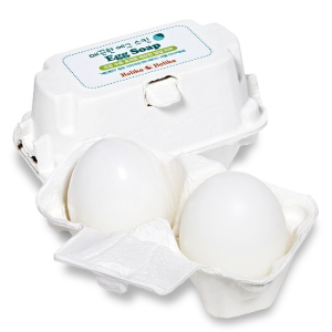 Holika Holika - Мыло-маска ручной работы для сужения о очистки пор c яичным белком Egg Soap - 2х50 гр