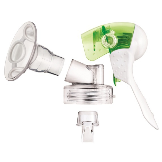 Manual Breast Pump молокоотсос ручной + бутылочка - 2