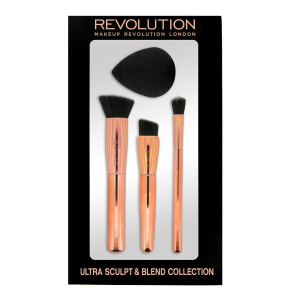 Makeup Revolution - Набор кистей и спонжа для скульптурирования - Ultra Sculpt & Blend Collection Brush