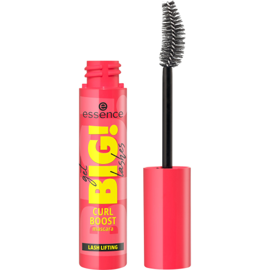 Тушь для ресниц объём и подкручивание Get big Lashes curl boost, 01 Черный - 1