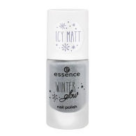 Лак для ногтей - графитный с «кристаллами льда» - тон 02