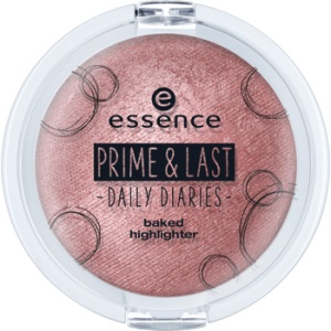 essence - Prime & last daily diaries - запеченный хайлайтер - baked highlighter - 01 it's time to shine