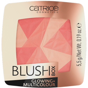 CATRICE - Румяна Blush Box Glowing + Multicolour, 010 Dolce Vita персиково-бежевый