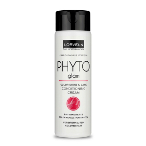 LORVENN - Крем-кондиционер Phyto Glam для волос окрашенных в коричневый и красный цвет300 мл