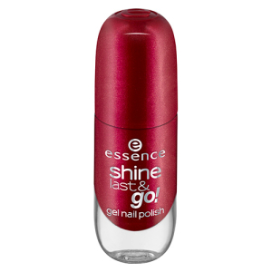 essence - Лак для ногтей Shine Last & Go!, 52 брусничный с шиммером