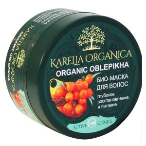 Karelia Organica - Био-маска для волос «Organic Oblepikha» глубокое восстановление и питание220 мл