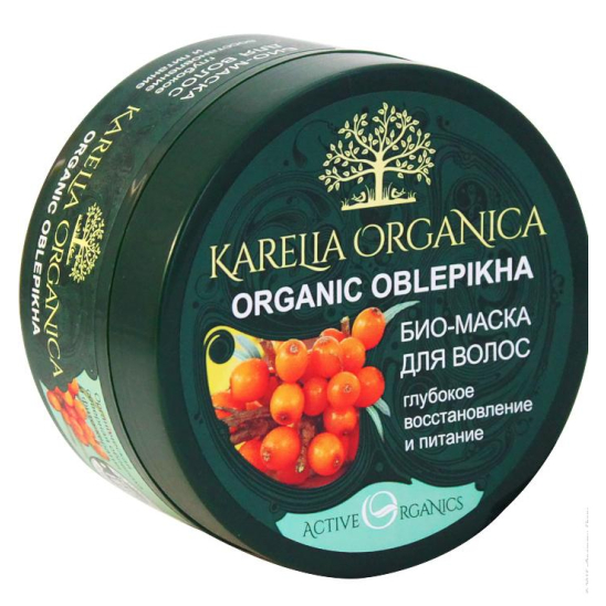 Био-маска для волос «Organic Oblepikha» глубокое восстановление и питание - 1