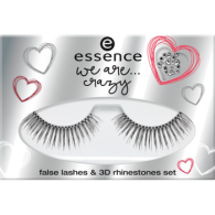 Накладные ресницы + стразы для ресниц