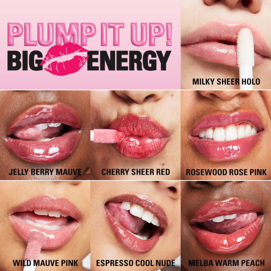 Блеск для губ Pout Bomb Plumping Gloss, Wild Mauve Pink - 6