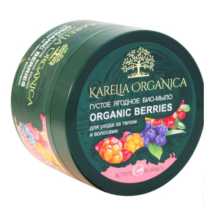 Karelia Organica - Густое ягодное био-мыло «Organic Berries», 500 г500 мл