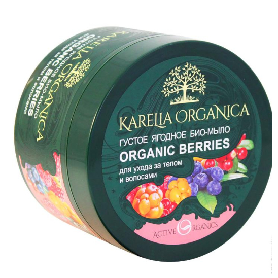 Густое ягодное био-мыло «Organic Berries», 500 г - 1