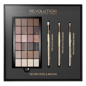 Makeup Revolution - Набор для макияжа - HD Pro Eyes & Brows