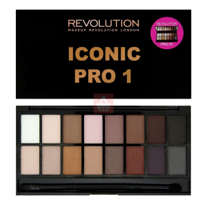 Makeup Revolution - Палетка теней Iconic Pro - 1