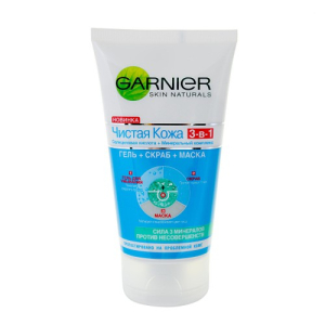 Garnier - Очищение 3 в 1 Чистая кожа Skin Naturals - 150 мл
