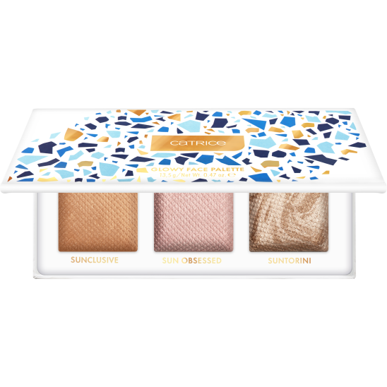 Палетка для лица Summer Obsessed Glowy Face Palette C01 - 1