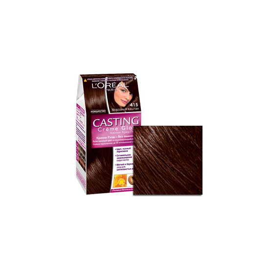 Casting Creme Gloss краска для волос - 415 морозный каштан - 1