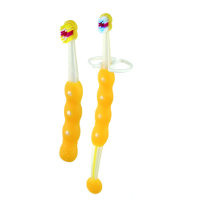 MAM - Learn To Brush Set - Зубные щетки, желтые - 2 шт.