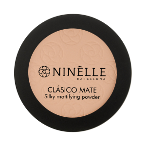 Ninelle - Пудра легкая матовая Clasico Mate, 204 темный розово-бежевый8 г