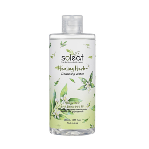 Soleaf - Очищающая вода с зеленым чаем Healing Herb Cleansing Water, 300 мл