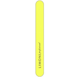 Limoni - Пилка Color для ногтей желтая прямая 320*320