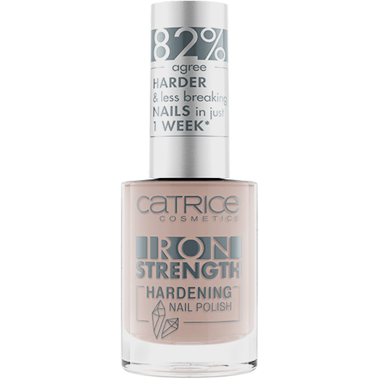 Лак для ногтей укрепляющий Iron Strength Hardening Nail Polish, 06 Smokey Quartz пыльно-бежевый - 1