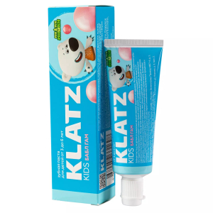 KLATZ - Зубная паста Мимимишки Бабл Гам 3-6 лет, 40 мл