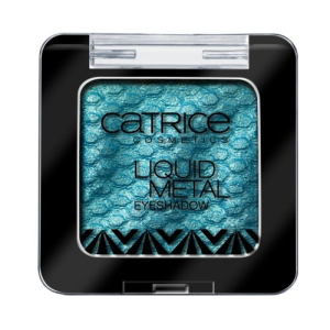 CATRICE - Коллекция l'Afrique, c'est chic Тени для век Liquid Metal Eye Shadow - тон 03 бирюзовый