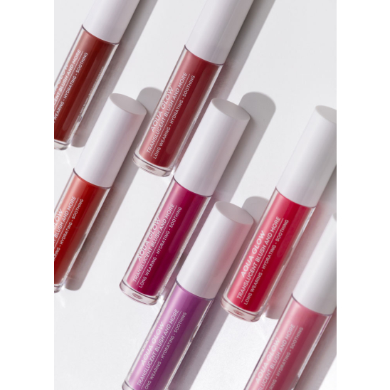 Натуральные бархатные матовые жидкие румяна 3в1, 06 Розовый - 3