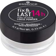 Рассыпчатая фиксирующая пудра fix & Last 14h make-up fixing Loose Powder