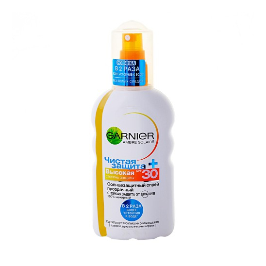 Спрей SPF 30 Чистая Защита Ambre Solaire - 200 мл - 1