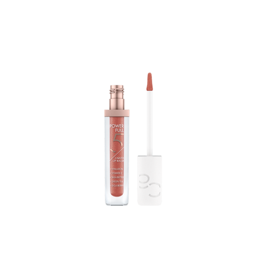 Бальзам для губ Powerfull 5 Liquid Lip Balm, 080 Golden Ginger - 2