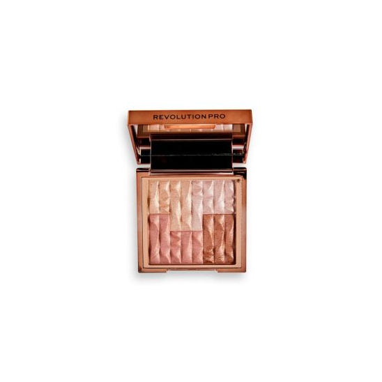 Хайлайтер и бронзер Goddess Glow Shimmer Brick, Afterglow - 2