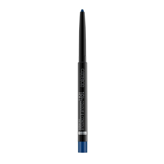 Контур для глаз 18h Colour & Contour Eye Pencil, 080 синий - 1