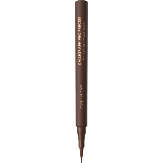 Подводка для глаз матовая водостойкая Calligraph Pro Precise Matt Liner WР, 020 Espresso Brown - 2
