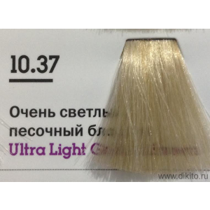 Essem Simple - Стойкая крем-краска - 10.37, очень светлый песочный блондин, 60 мл