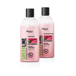Astore cosmetics - Green Line - Шампунь с экстрактом малины, 300 мл