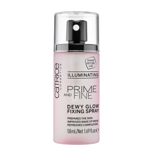 CATRICE - Фиксирующий спрей для макияжа Prime And Fine Dewy Glow Fixing Spray